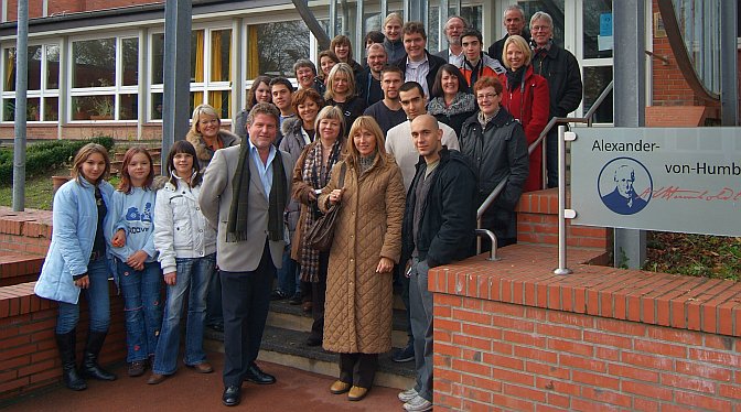 08.11.07 - Teilnehmer des Comenius-Projektes am AvH - (c) berger.foto@gmx.de