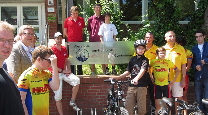 Die Fahrrad-AG gewinnt bei der Aktion 'Schoolbike'