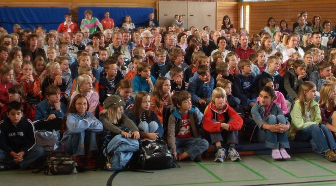 27.08.07 - Die Begrüßung der neuen 5. Klassen (c) berger.foto@gmx.de